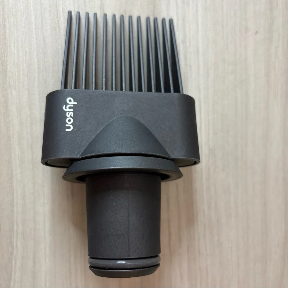 Dyson Hair Dryer Wide Tooth Comb Attachment in Black